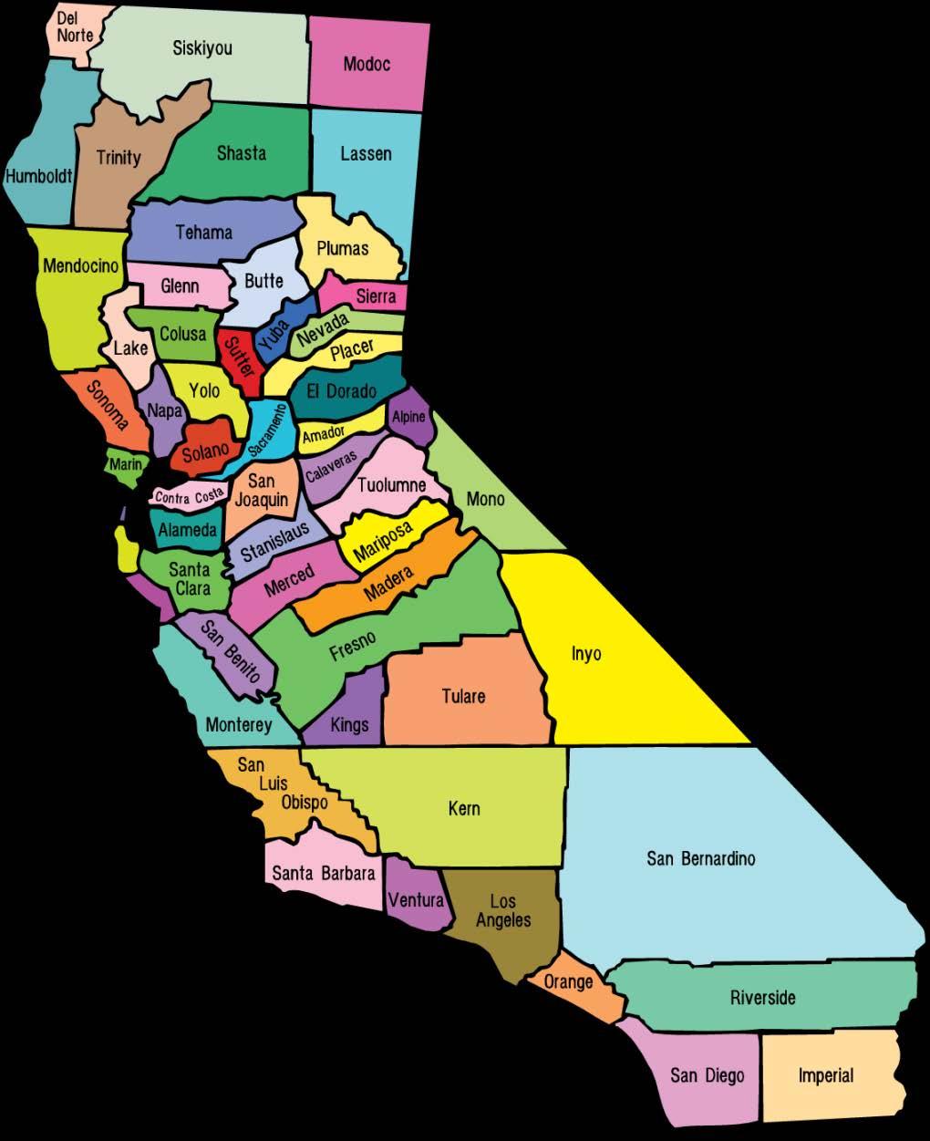 TCVAP is available throughout California Clients apply at local County Welfare