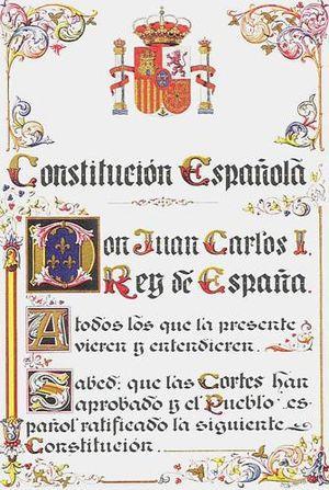 This need fostered a meeting in which seven representatives from different political parties ( the Constitutional fathers ) presented a preliminary draft to the Spanish parliament in January 1978.