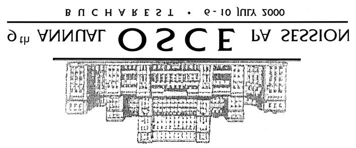 BUCHAREST DECLARATION OF THE OSCE