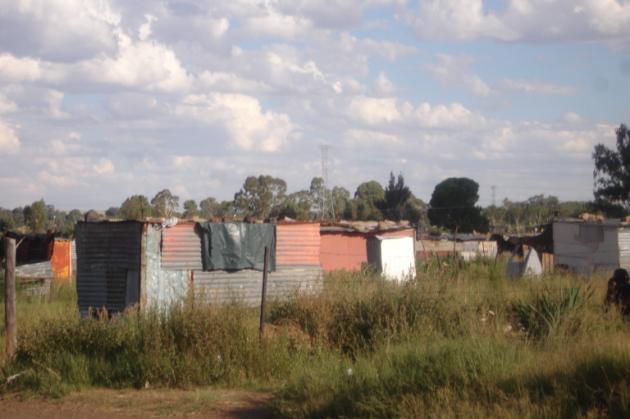phase as formal RDP houses provided by the government for people who were in possession of South African identity documents, were being erected. 4.