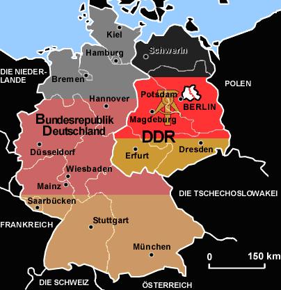 The federal Republic of Germany (FRG) May 1949 Divided Germany Germany