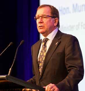 OPENING REMARKS The Honourable Murray McCully, Minister of Foreign Affairs of New Zealand, as the co-host of the World Humanitarian Summit Pacific regional consultation, welcomed the participants to