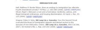 (1999 - ) [on Westlaw since 2001; previously called Immigration Law Report]