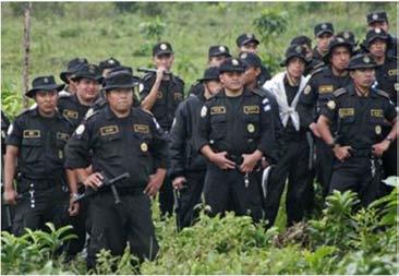 Guatemalan local governor and mine security forces Indigenous Rights Violations:
