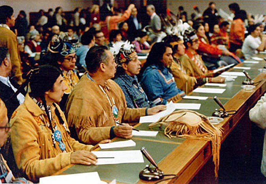 The Historical Context Indigenous Peoples as a vanishing race Appeal to the U.N.
