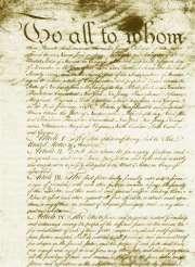 The colonists wanted a constitution--a written document that defines rights and obligations and puts limits on