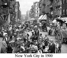 NYC in 1900