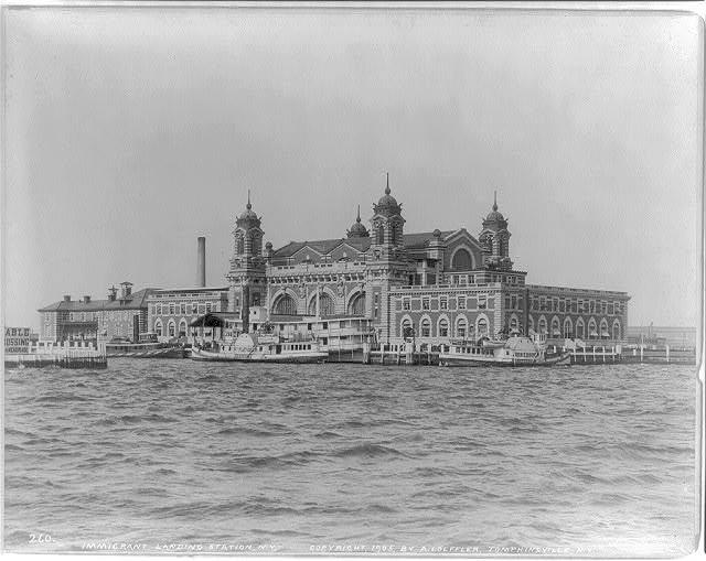 I stayed on Ellis Island for a few days, until I was feeling better. I had no toys with me. I didn't know of such things. But there were other sick boys to keep me company.