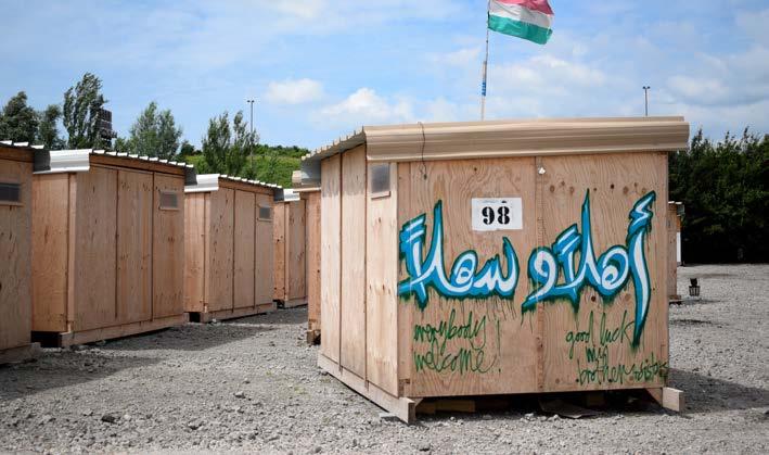 A mere 40 kilometres from the Calais camp in northern France, a settlement in the Dunkirk suburb of Grande-Synthe has been host to thousands of refugees and displaced people at any one time.