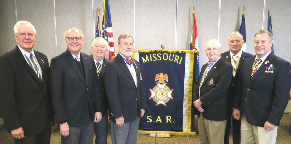 Howard Fisk,2nd Vice President, Daniel McMurray Southwest District Vice President (elect), Charles McMillan MOSSAR Sgt At Arms, and Steven Perkins OMC Genealogist.