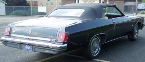100 miles on it 12 Volt electrical system; New battery Borg Warner Overdrive Cut down flywheel New brakes with cast iron drums Bud Lawton; 724-935-4160 First Posted: August 2015 FOR SALE 1975 Olds