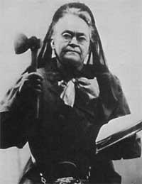 Source 1: Carrie Nation and her axe ii The First World War contributed to turning public opinion against alcohol.