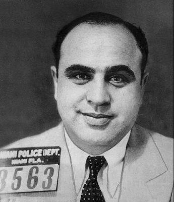 Capone to justice on a tax evasion charge.