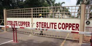 nation 06 Sterlite to take legal route against closure KUMAR CHELLPAN n CHENNAI n an open defiance to the ITamil Nadu Governmnent s measures to shut down the environmentally hazardous Sterlite Copper