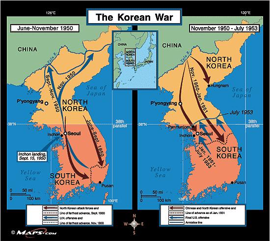 Korean Stalemate- war goes on for two more years