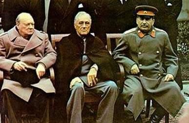 Yalta and Potsdam Conferences Big 3 (USA, Britain, and Soviet Union) meet to decide what will happen in Europe (Germany) after WWII Yalta (Feb.