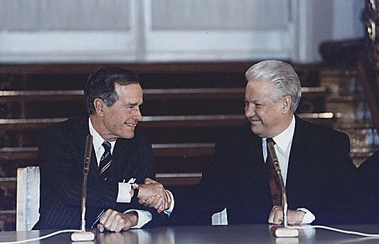 START III Clinton and Yeltsin began negotiations in 1994.