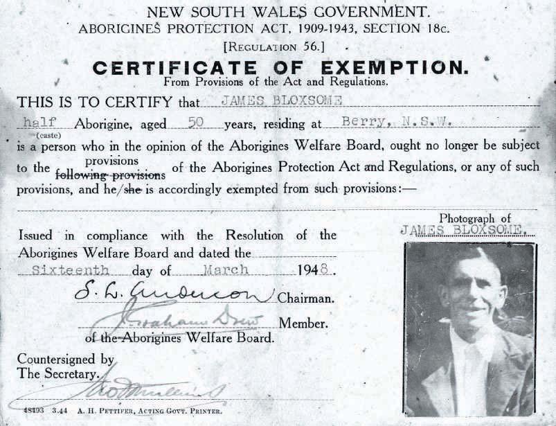 SOURCE 7.3 Certificate of Exemption of James Bloxsome SOURCE 7.