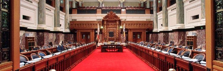 D e t a i l e d R e p o r t 8 Background The Legislative Assembly of British Columbia s main functions are to represent the interests of British Columbians, debate and pass laws, review and approve
