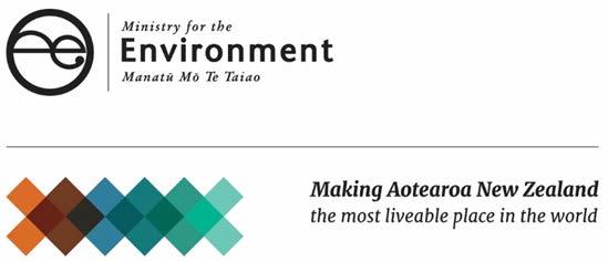 Disclaimer The information in this publication is, according to the Ministry for the Environment s best efforts, accurate at the time of publication and the Ministry makes every reasonable effort to