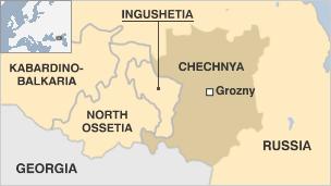 RUSSIA UNDER BORIS YELTSIN Chechnya Rebels Chechnya declared its