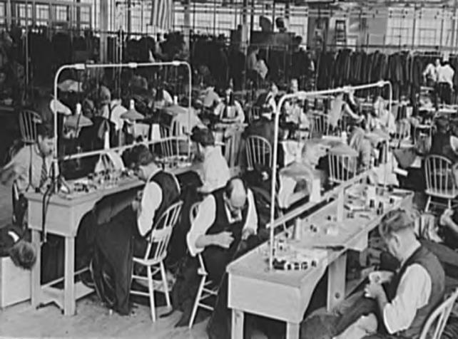 Industrial Workers in the New Economy: o Even after the repeal of the law employers continued to encourage the immigration of unskilled laborers often with assistance of foreign-born