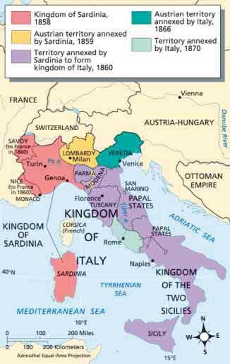 In 1866 Italy gained Venetia in a war with Austria, and in 1870 Rome s citizens voted for union with Italy. The following year Rome was proclaimed the capital of the kingdom of Italy.