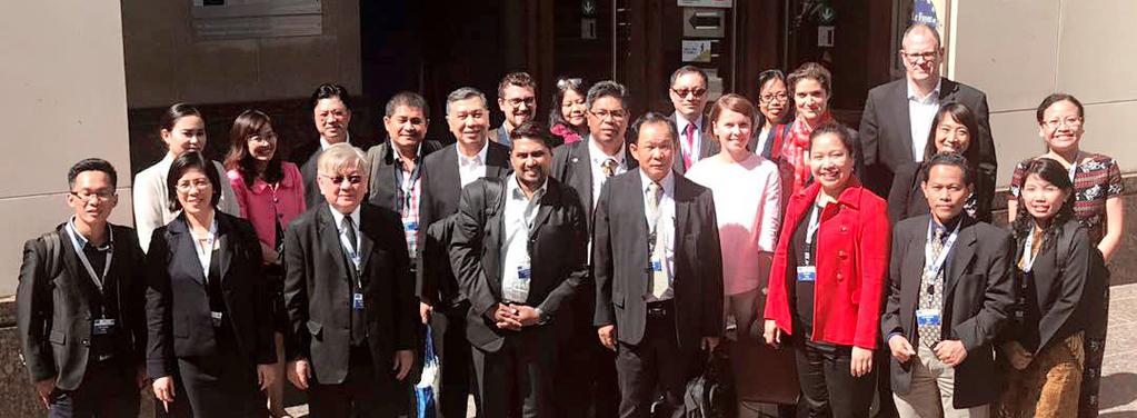 The team helped Lao authorities in preparing, coordinating and implementing security arrangements during the Summit.