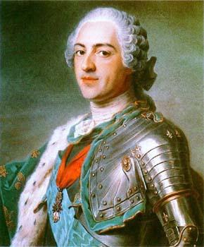 The Seven Years War Louis XV French and English troops fight at