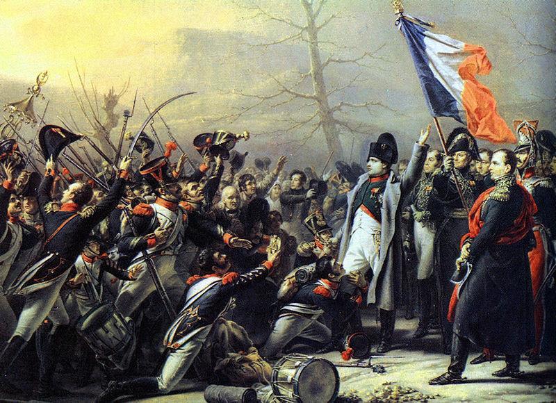 Napoleon escapes exile