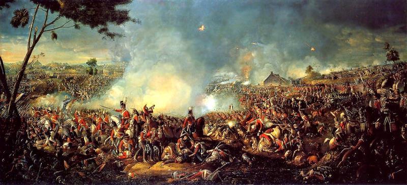 1815 Napoleon defeated at