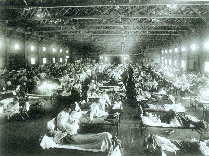 1918 Flu Epidemic Infected 500 million people