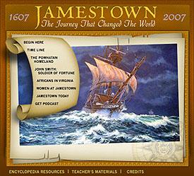 G rolier Online Feature Showcase Jamestown Te a c h e r s Guide O p e n i n g This year scholars, teachers, and students of history will join in commemorating the 400th anniversary of Jamestown,