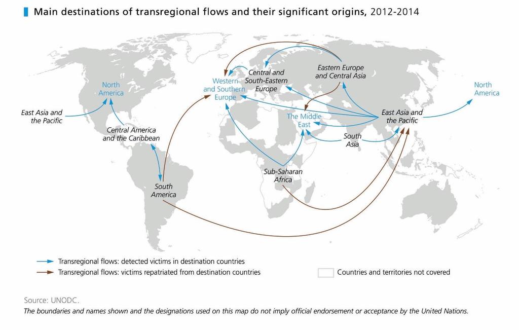 Annex 2: Main Destinations and Transregional Flows IATA