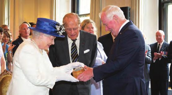 The Governor General celebrated many significant milestones with members of the Royal Family, notably Her Majesty The Queen s Diamond and Sapphire jubilees.