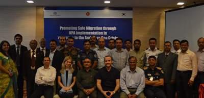 BAY OF BENGAL AND ANDAMAN SEA CRISIS INTERNATIONAL ORGANIZATION FOR MIGRATION SITUATION REPORT February 2016 Promoting Safe Migration through National Plan of Action Implementation in response to the