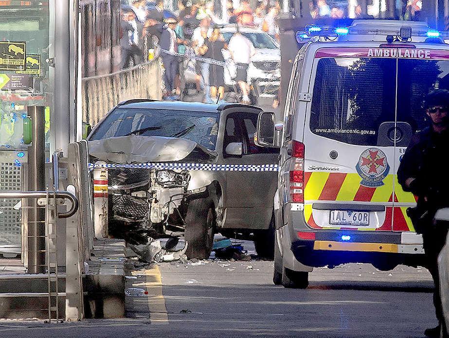 Australian drives car into pedestrians in Melbourne *19