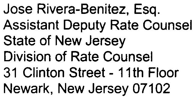 IN THE MATTER OF CABLEVISION OF MONMOUTH, LLC (SEASIDE FCC FORM 1240 USING THE OPTIONAL EXPEDITED RATE PROCEDURES DOCKET NUMBER: CR11110767 Gregory Buscarino, Esq.