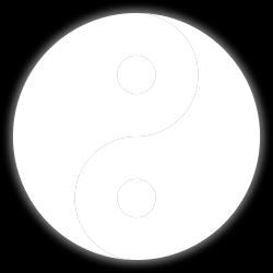 This is best symbolized by the yin and yang; white balances black just like lightness balances darkness and the heat is balanced by the cold. This is called balance. 3.