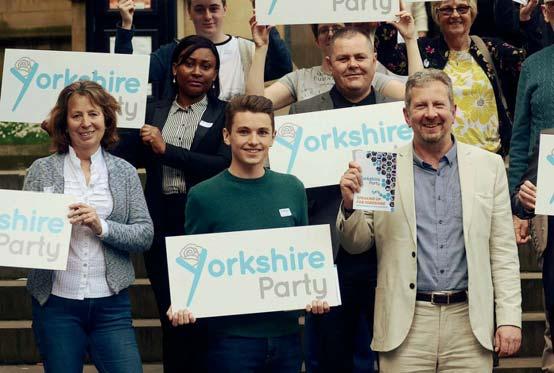 VOTE MICK BOWER AND STAND UP FOR YORKSHIRE IF ELECTED I WILL: CAMPAIGN FOR ONE YORKSHIRE is weak,