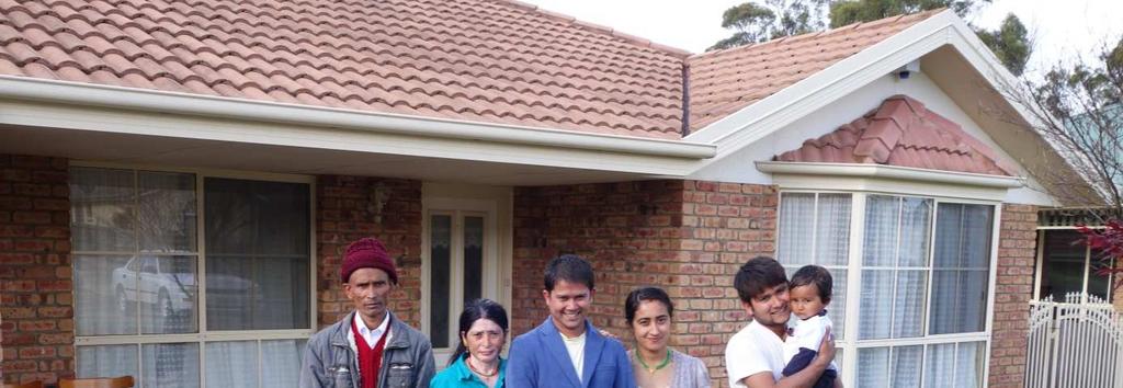 Pooling funds to buy a home Photo: RCOA A former refugee from Bhutan, Narad settled in Launceston, Tasmania in 2009 after spending most his life in a refugee camp in Nepal.