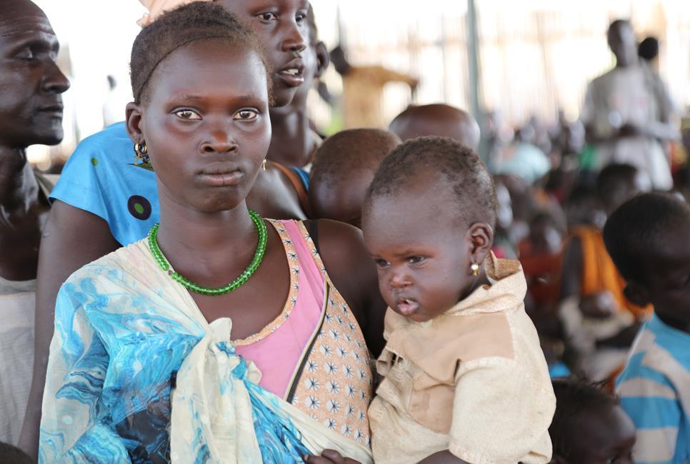Refugee Voices Violence continues to push South Sudanese refugees into Ethiopia Forced to flee her home in Walgak, South Sudan, following the death of her sister, Nyanthiay took charge of her two