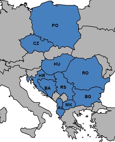 ANNEX: Additional information OeNB Euro Survey: A representative survey of CESEE households Currently, the OeNB Euro Survey is conducted in the following 10 countries: 6 EU Member States: Bulgaria,
