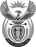 Government Gazette REPUBLIC OF SOUTH AFRICA Vol. 521 Cape Town 27 November 2008 No. 31650 THE PRESIDENCY No.