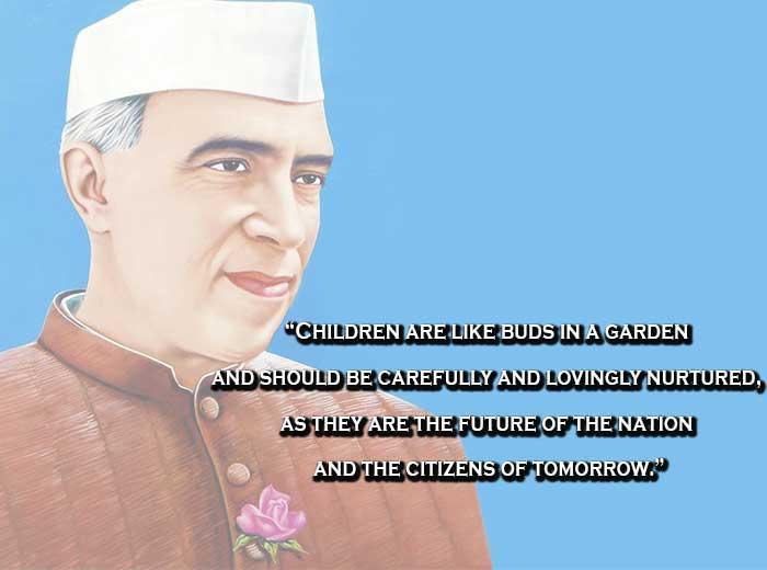 Pandit Jawaharlal Nehru The nation is remembering the country's first Prime Minister Pandit Jawaharlal Nehru on his 128th birth anniversary today.