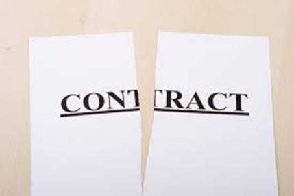 TERMINATION OF CONTRACT By