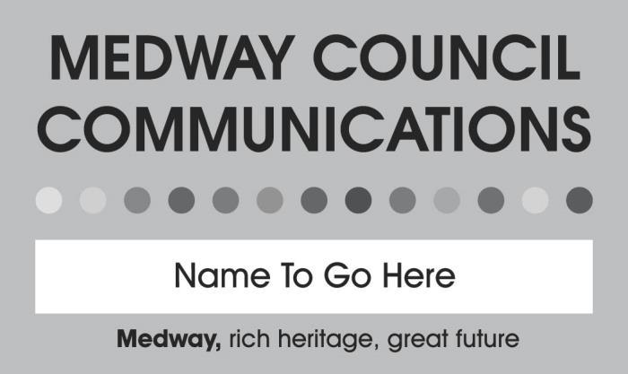 Media contacts: Our communications team are available to help you in the run up to the count and throughout the night. They will be identifiable by badges saying Medway Council communications team.