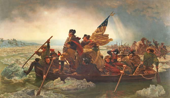 5 2015 REVOLUTIONS EXAM Creating a new society American Revolution 1776 to 1789 Question 3 (20 marks) Source: Emanuel Leutze, Washington Crossing the Delaware, 1851, oil on canvas, 378.5 647.