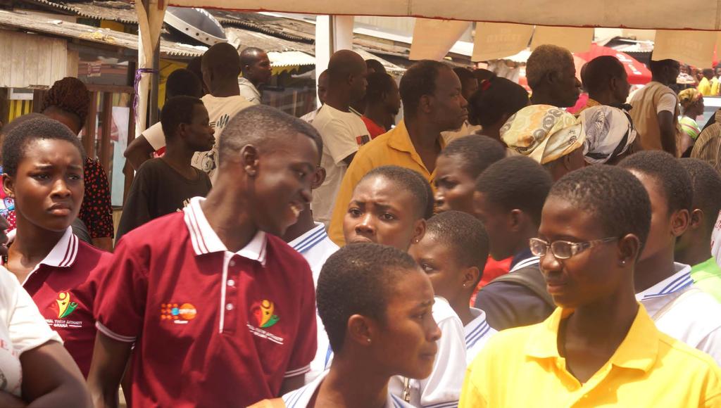 Political Participation should address the young generation. Photo: UNFPA Ghana because it was facing an impasse related to the organization of local elections.