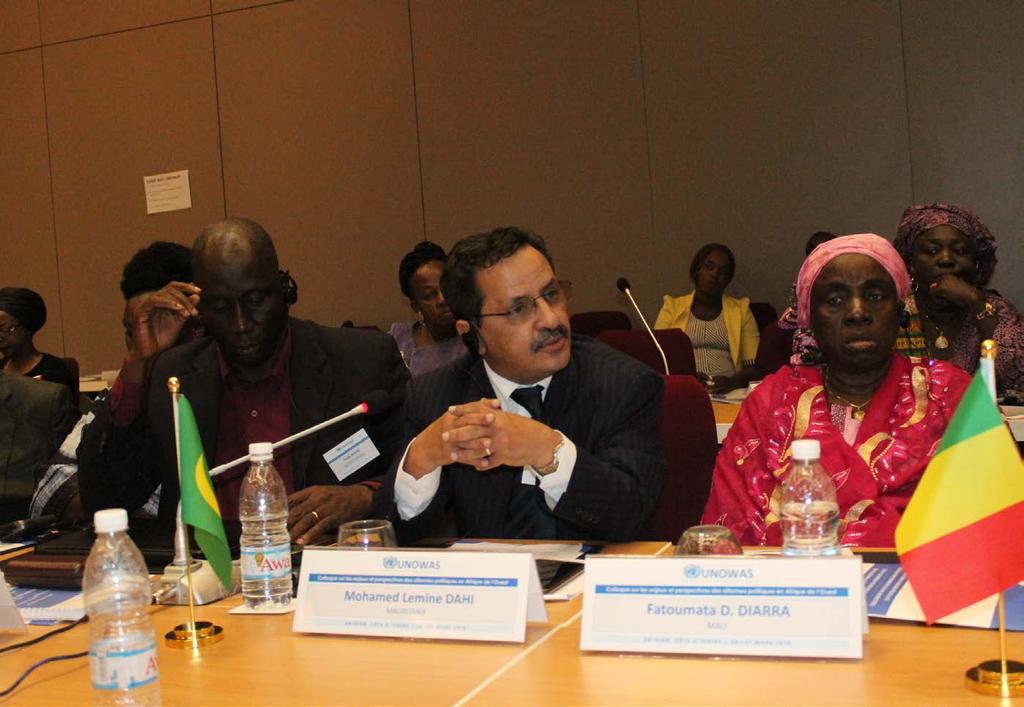 Statement by Mr. Mohamed Lemine DAHI from Mauritania women s access to elected posts.